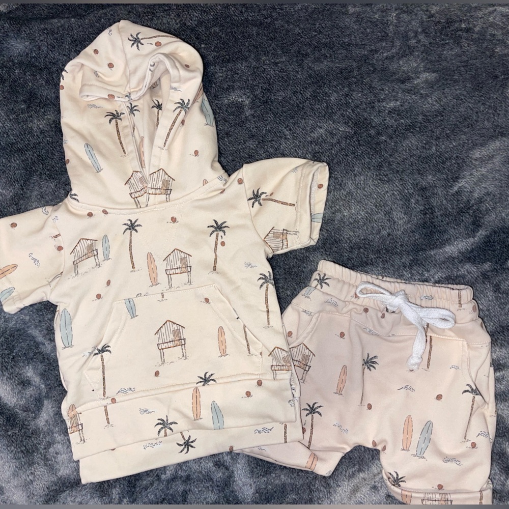 Huds & Hanes Summer Set, boys 6-12m
